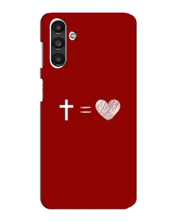 Чехол для Samsung Galaxy M34 (5G) с картинкой «Уравнение любви» Чехол для Samsung Galaxy M34 (5G) с картинкой «Уравнение любви»