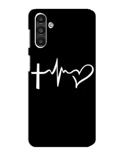 Чехол для Samsung Galaxy M34 (5G) с картинкой «Пульс веры» Чехол для Samsung Galaxy M34 (5G) с картинкой «Пульс веры»