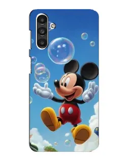 Чохол для Samsung Galaxy M34 (5G) з картинкою «Mickey та мильні бульбашки»