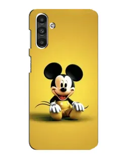 Чохол для Samsung Galaxy M34 (5G) з картинкою «Міккі на жовтому»