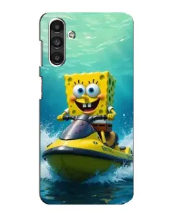Чохол для Samsung Galaxy M34 (5G) з картинкою «Спанч Боб на гідроциклі»