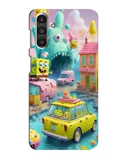 Чохол для Samsung Galaxy M34 (5G) з картинкою «Монстр-трак пригоди»