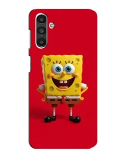 Чохол для Samsung Galaxy M34 (5G) з картинкою «Спанч Боб на червоному»