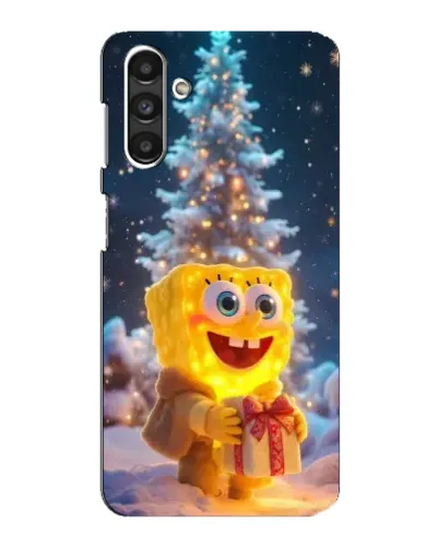 Чохол для Samsung Galaxy M34 (5G) з картинкою «Різдвяний Спанч Боб» Чохол для Samsung Galaxy M34 (5G) з картинкою «Різдвяний Спанч Боб»