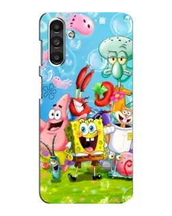 Чохол для Samsung Galaxy M34 (5G) з картинкою «Губка Боб та друзі»