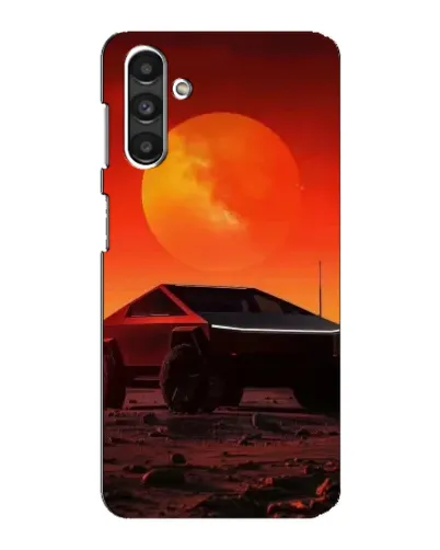 Чохол для Samsung Galaxy M34 (5G) з картинкою «Cybertruck на Марсі»