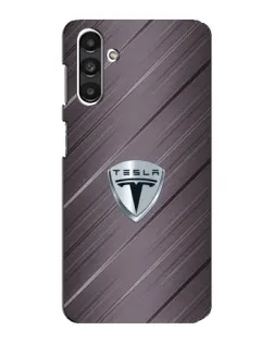Чохол для Samsung Galaxy M34 (5G) з картинкою «Металева текстура Tesla»