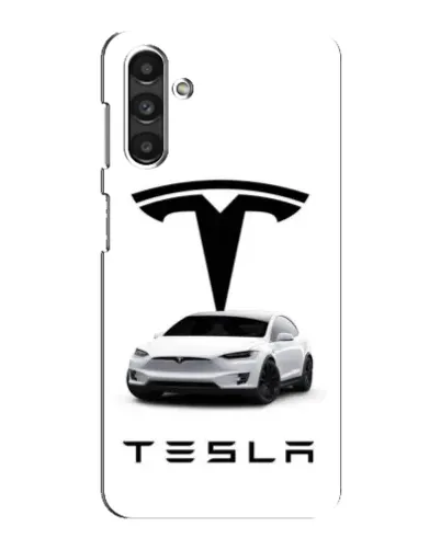 Чохол для Samsung Galaxy M34 (5G) з картинкою «Tesla White Style»