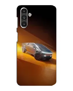 Чохол для Samsung Galaxy M34 (5G) з картинкою «Cybertruck у пустелі»