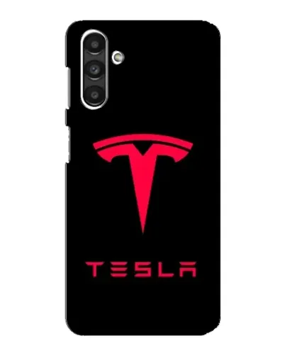 Чохол для Samsung Galaxy M34 (5G) з картинкою «Tesla Red Logo»