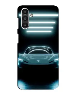 Чохол для Samsung Galaxy M34 (5G) з картинкою «Tesla в неоні»