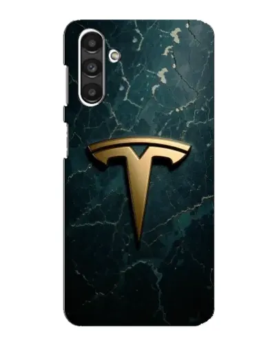 Чохол для Samsung Galaxy M34 (5G) з картинкою «Мармурова Tesla Gold»