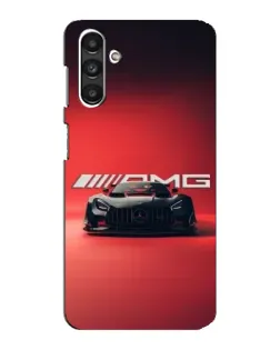 Чехол для Samsung Galaxy M34 (5G) с картинкой «Mercedes AMG — красная линия»