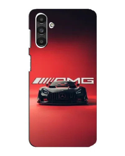 Чехол для Samsung Galaxy M34 (5G) с картинкой «Mercedes AMG — красная линия»