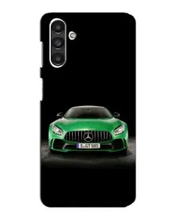 Чехол для Samsung Galaxy M34 (5G) с картинкой «Mercedes — неоновый лого»