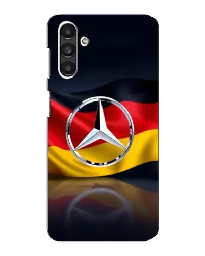 Чехол для Samsung Galaxy M34 (5G) с картинкой «Mercedes — флаг Германии»