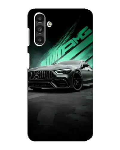 Чехол для Samsung Galaxy M34 (5G) с картинкой «Темный Mercedes AMG»