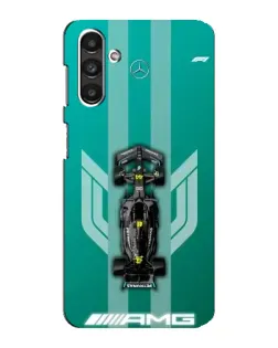 Чехол для Samsung Galaxy M34 (5G) с картинкой «Mercedes AMG Petronas»
