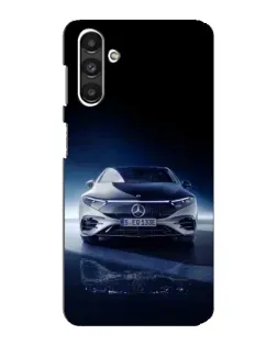 Чехол для Samsung Galaxy M34 (5G) с картинкой «Ночной Mercedes EQ»