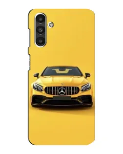 Чехол для Samsung Galaxy M34 (5G) с картинкой «Желтый Mercedes GT»