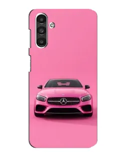Чехол для Samsung Galaxy M34 (5G) с картинкой «Розовый Mercedes AMG»