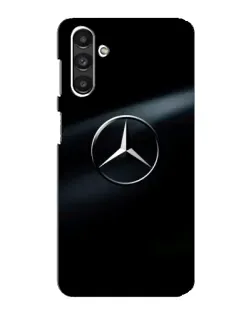 Чехол для Samsung Galaxy M34 (5G) с картинкой «Mercedes на металле»