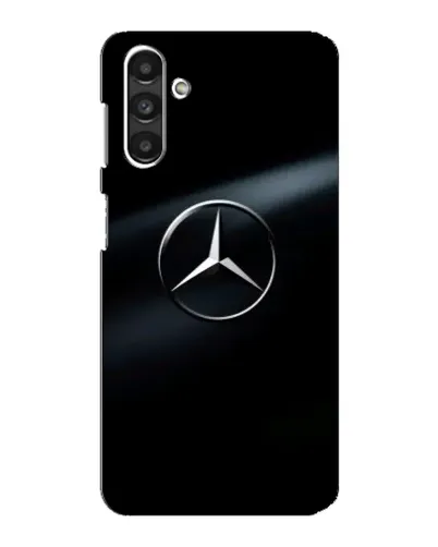 Чехол для Samsung Galaxy M34 (5G) с картинкой «Mercedes на металле»