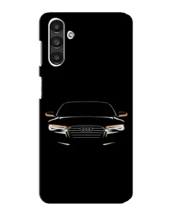 Чехол для Samsung Galaxy M34 (5G) с картинкой «Audi — ночной контур»