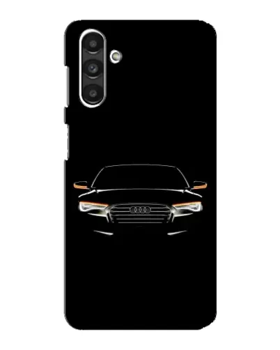 Чехол для Samsung Galaxy M34 (5G) с картинкой «Audi — ночной контур»