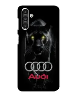 Чехол для Samsung Galaxy M34 (5G) с картинкой «Пантера и Audi»