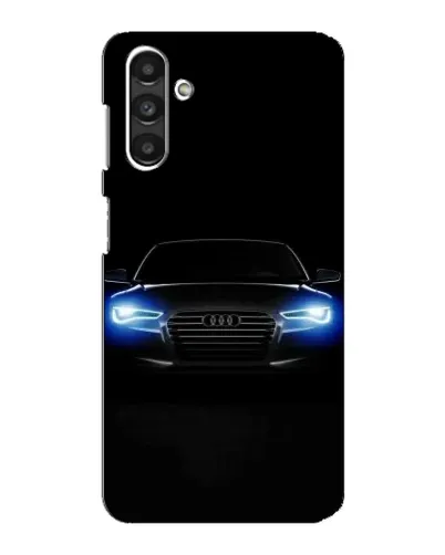 Чехол для Samsung Galaxy M34 (5G) с картинкой «Audi в неоне»