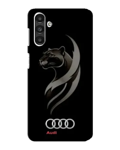 Чехол для Samsung Galaxy M34 (5G) с картинкой «Графика — пантера и Audi»
