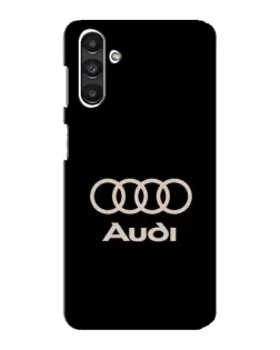 Чехол для Samsung Galaxy M34 (5G) с картинкой «Audi — золотой логотип»