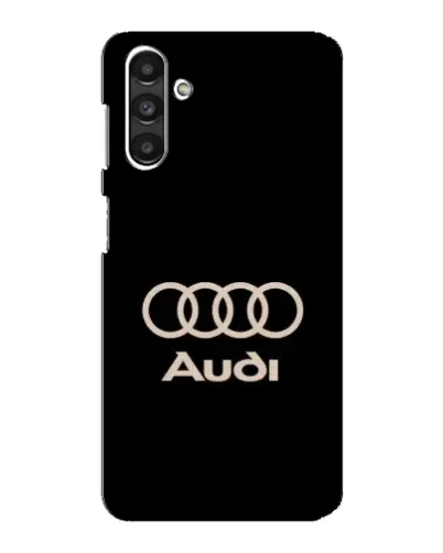 Чехол для Samsung Galaxy M34 (5G) с картинкой «Audi — золотой логотип»