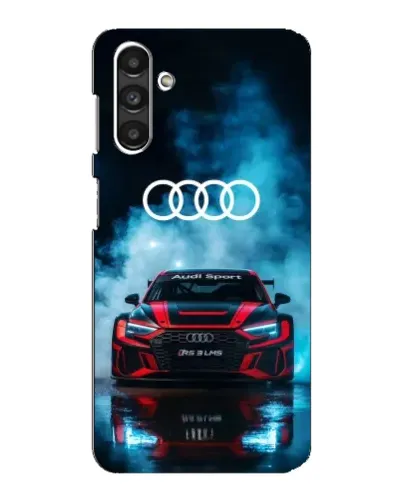 Чехол для Samsung Galaxy M34 (5G) с картинкой «Audi Sport — неон»