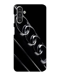 Чехол для Samsung Galaxy M34 (5G) с картинкой «Audi — абстрактные кольца»