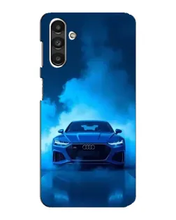 Чехол для Samsung Galaxy M34 (5G) с картинкой «Audi — голубая энергия»