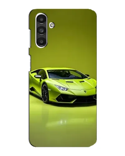 Чохол для Samsung Galaxy M34 (5G) з картинкою «Салатовий Lamborghini Huracan»
