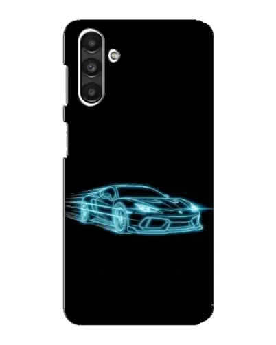 Чохол для Samsung Galaxy M34 (5G) з картинкою «Неоновий контур Lamborghini»