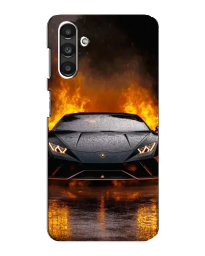 Чохол для Samsung Galaxy M34 (5G) з картинкою «Lamborghini у вогні»
