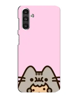 Чохол для Samsung Galaxy M34 (5G) з картинкою «Pusheen та печиво»