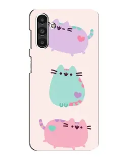 Чохол для Samsung Galaxy M34 (5G) з картинкою «Pusheen тріо»