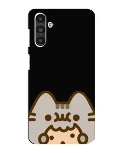 Чохол для Samsung Galaxy M34 (5G) з картинкою «Пушин на чорному»