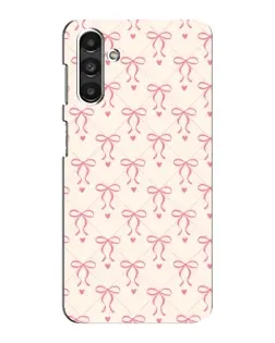 Чехол для Samsung Galaxy M34 (5G) с картинкой «Розовые бантики Coquette»