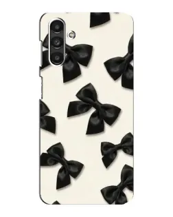Чехол для Samsung Galaxy M34 (5G) с картинкой «Черные бантики»