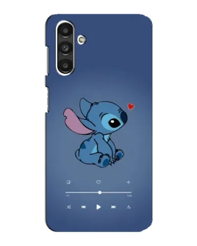 Чехол для Samsung Galaxy M34 (5G) с картинкой «Музыкальный Stitch»