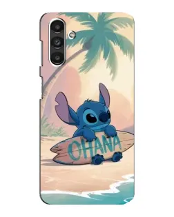 Чехол для Samsung Galaxy M34 (5G) с картинкой «Стич на серфе» Чехол для Samsung Galaxy M34 (5G) с картинкой «Стич на серфе»