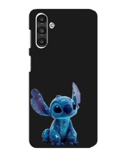Чехол для Samsung Galaxy M34 (5G) с картинкой «Стич на черном»
