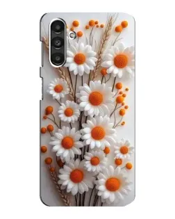 Чехол для Samsung Galaxy M34 (5G) с картинкой «Белые сухоцветы»