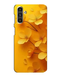 Чехол для Samsung Galaxy M34 (5G) с картинкой «Золотые лепестки»